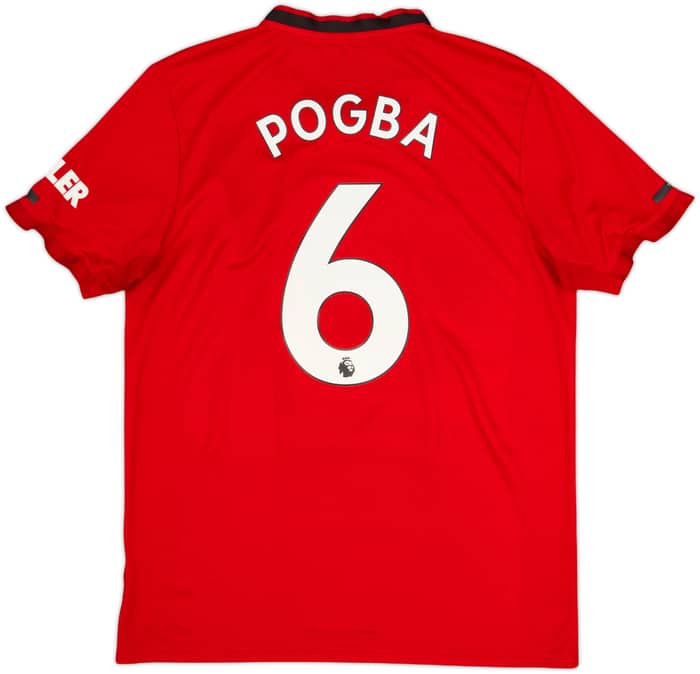 2019-20 Manchester United Home Shirt Pogba #6 - 5/10 - (L)