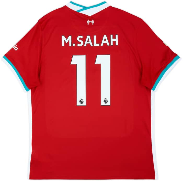 Camiseta de local del Liverpool 2020-21 M.Salah #11 - 10/10 - (XL)