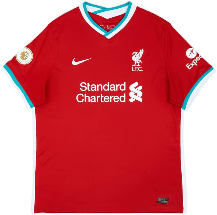 Camiseta de local del Liverpool 2020-21 M.Salah #11 - 10/10 - (XL)