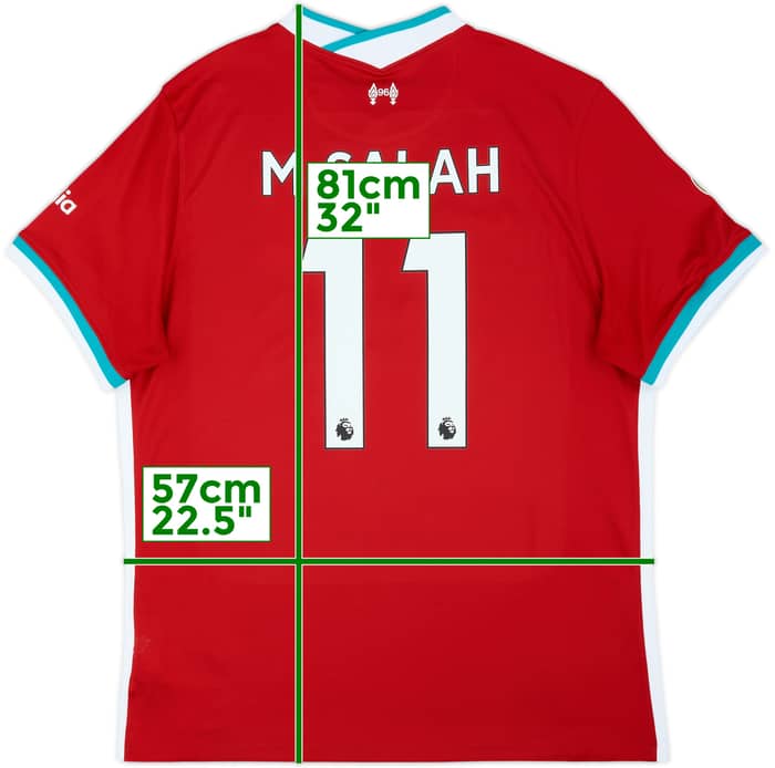 Camiseta de local del Liverpool 2020-21 M.Salah #11 - 10/10 - (XL)