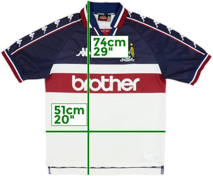 1997-98 Manchester City Away Shirt - 8/10 - (S)