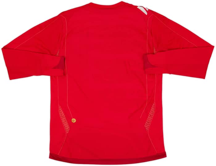 2006-08 England Away L/S Shirt - 4/10 - (S)