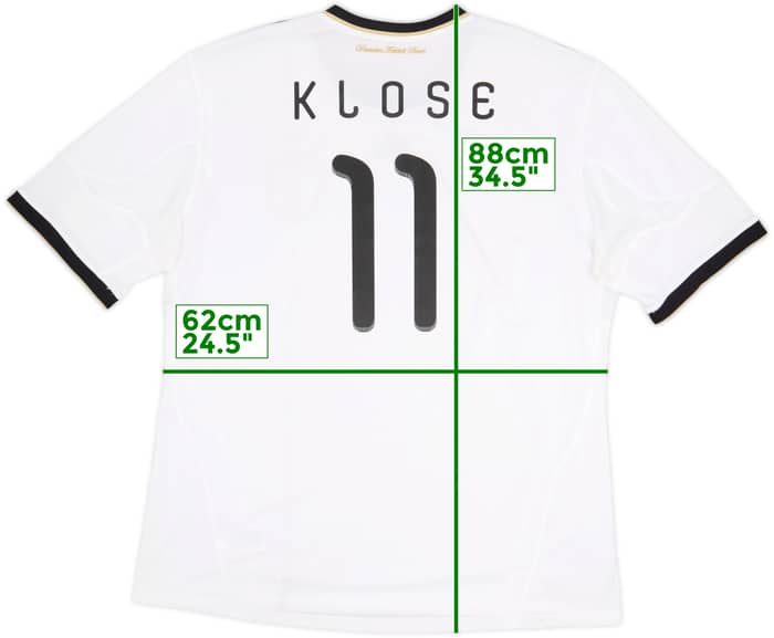 2010-11 Germany Home Shirt Klose #11 - 10/10 - (3XL)