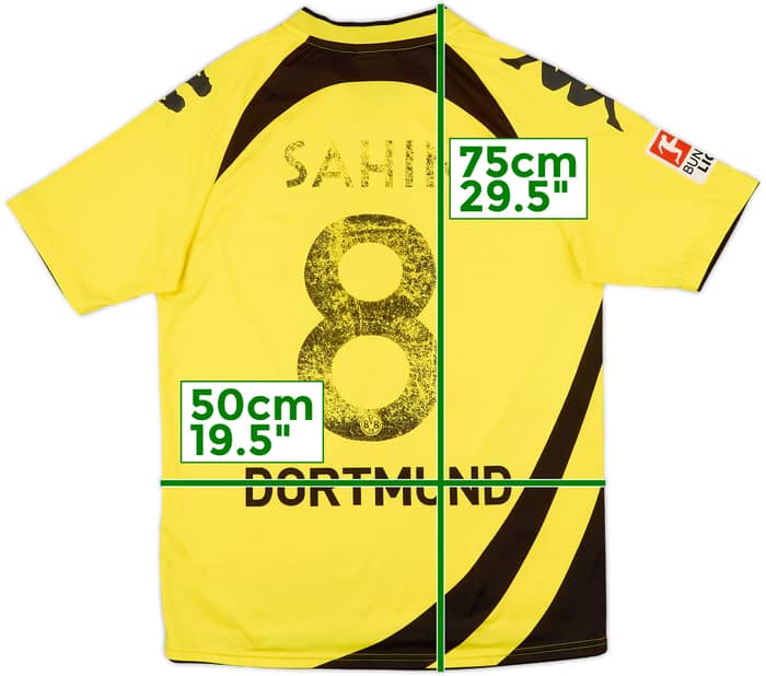 2010-11 Borussia Dortmund Winter Home Shirt Sahin #8 - 4/10 - (S)