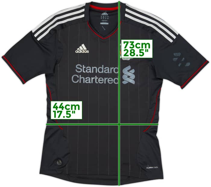 2011-12 Liverpool Away Shirt - 4/10 - (S)