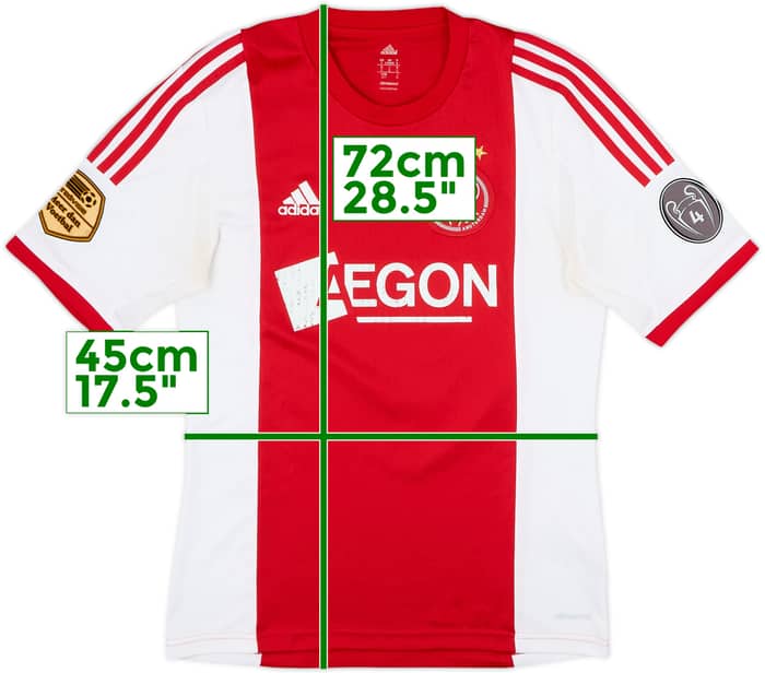 Camiseta de local del Ajax 2013-14 - 4/10 - (S)