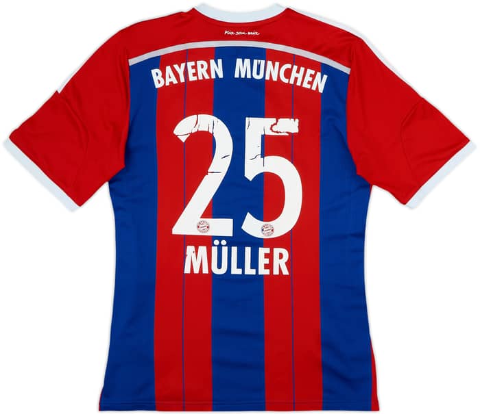 2014-15 Bayern Munich Home Shirt Muller #25 - 5/10 - (L)