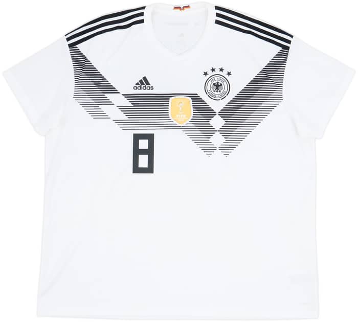 2018-19 Germany Home Shirt Kroos #8 - 8/10 - (3XL)
