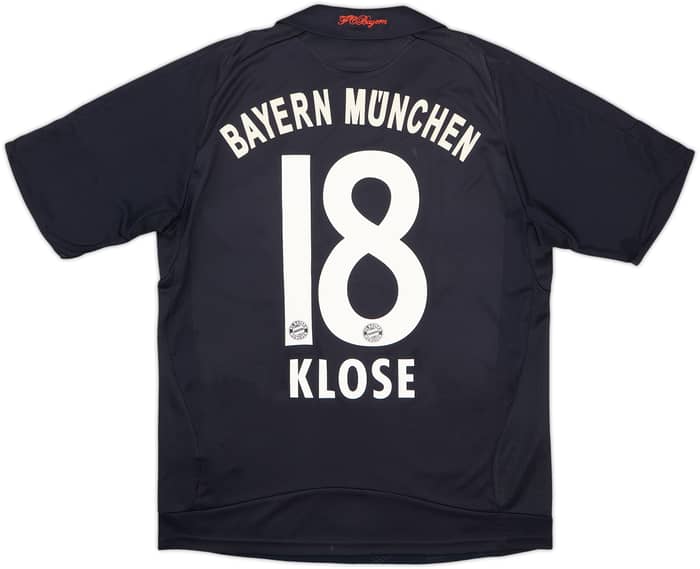 2008-09 Bayern Munich Away Shirt Klose #18 - 7/10 - (XL.Boys)