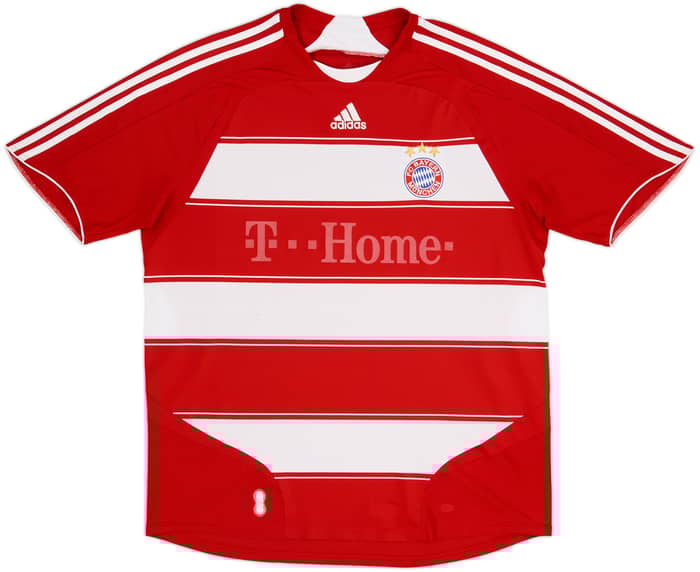 2007-08 Bayern Munich Home Shirt - 4/10 - (XL)