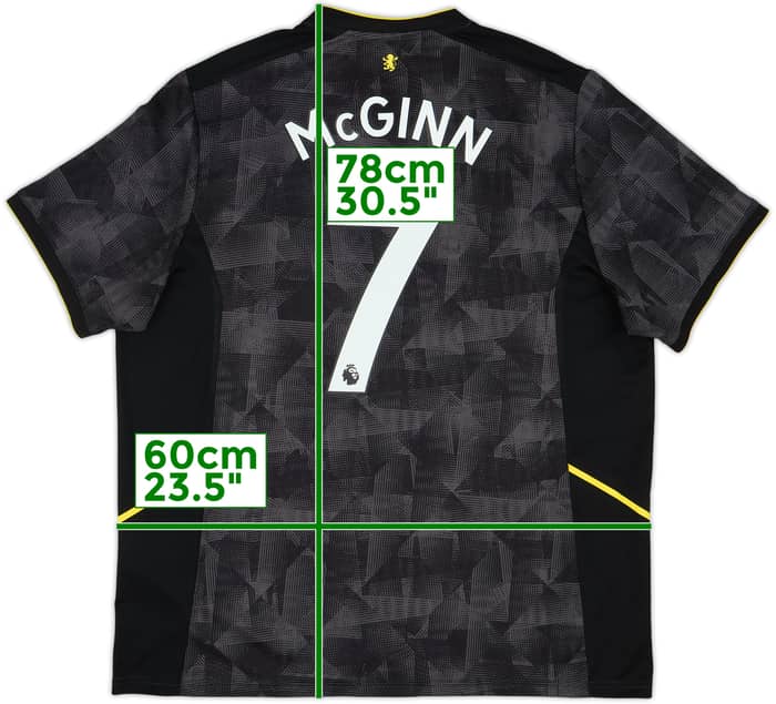 2022-23 Aston Villa Third Shirt McGinn #7 - 10/10 - (XXL)