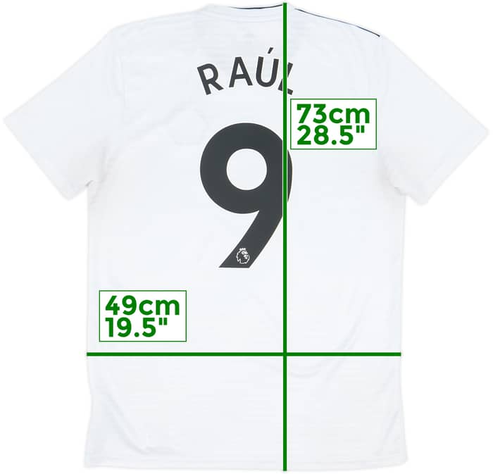 2018-19 Wolves Away Shirt Raul #9 - 6/10 - (M)