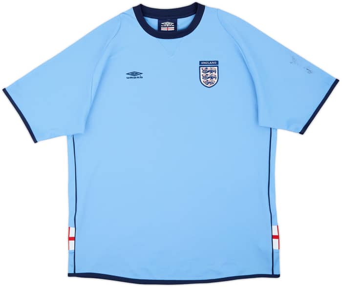 2000-01 England Umbro Training Shirt - 6/10 - (L)