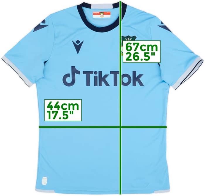 Camiseta de visitante del Wrexham 2022-23 - 9/10 - (S)