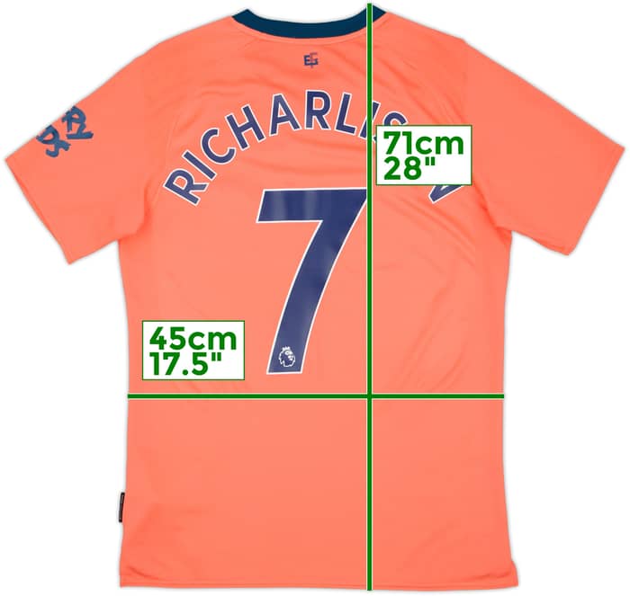 2019-20 Everton Away Shirt Richarlison #7 - 10/10 - (S)