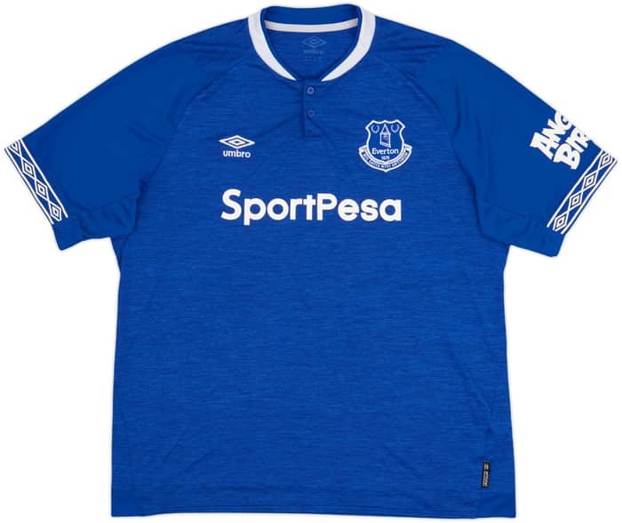 2018-19 Everton Home Shirt Baines #3 - 10/10 - (XXL)