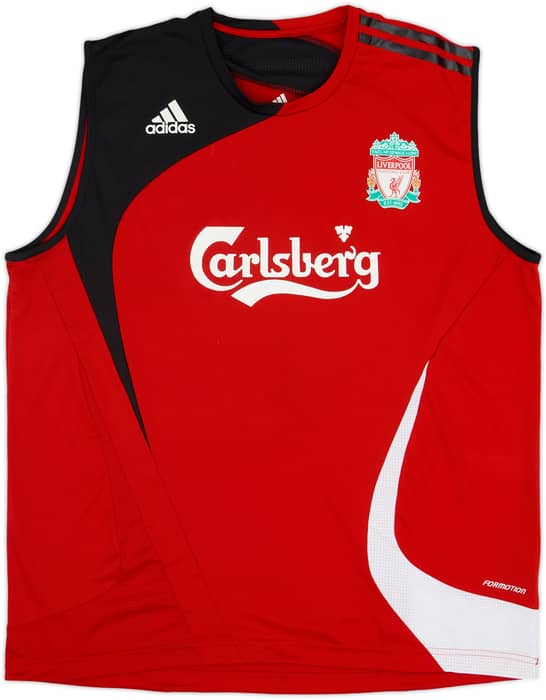 2007-08 Liverpool adidas Formotion Training Shirt - 8/10 - (XL)