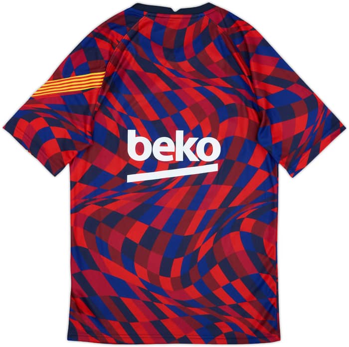 2020-21 Barcelona Nike Camiseta de Entrenamiento - 9/10 - (S)