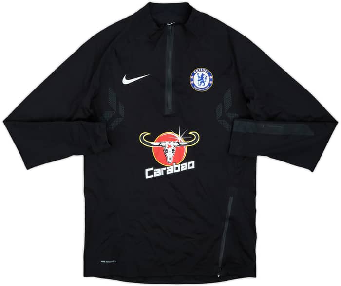 2018-19 Chelsea Nike Aeroshield 1/4 Zip Drill Top #8 - 7/10 - (S)