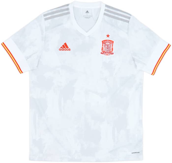 2020-21 Spain Away Shirt - 10/10 - (L)