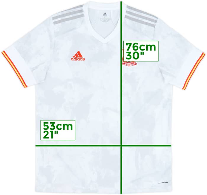 2020-21 Spain Away Shirt - 10/10 - (L)