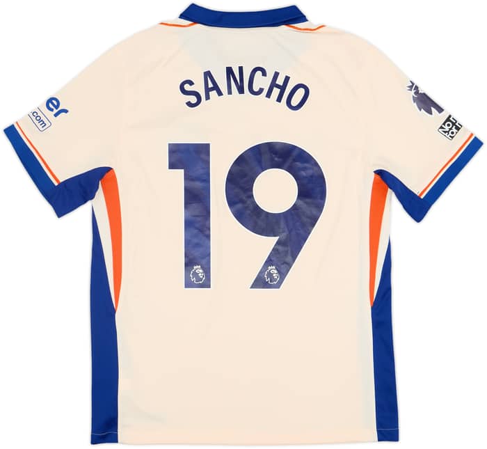 2024-25 Chelsea Away Shirt Sancho #19 - 9/10 - (M)