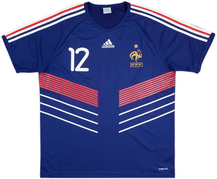 2009-10 France Basic Home Shirt Henry #12 - 10/10 - (L)