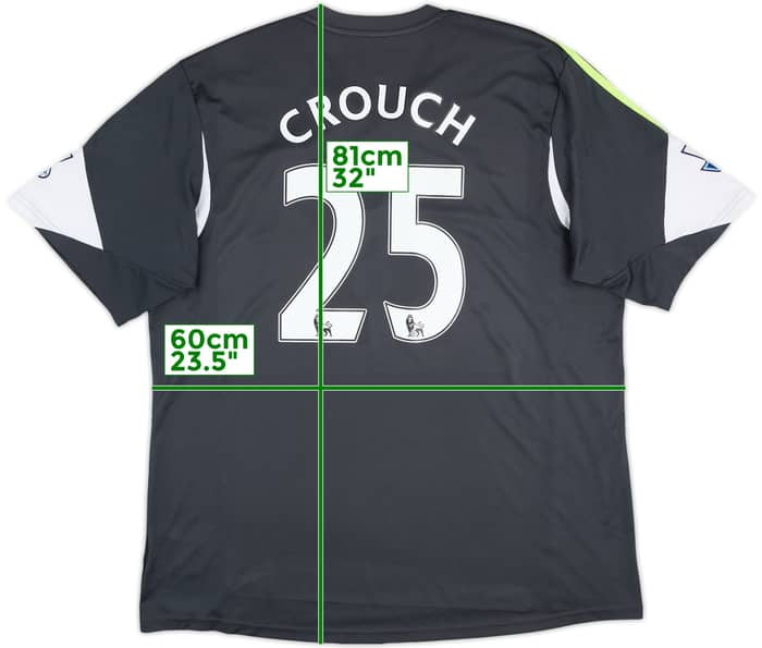 2013-14 Stoke City '150 Years' Away Shirt Crouch #25 - 6/10 - (XXL)