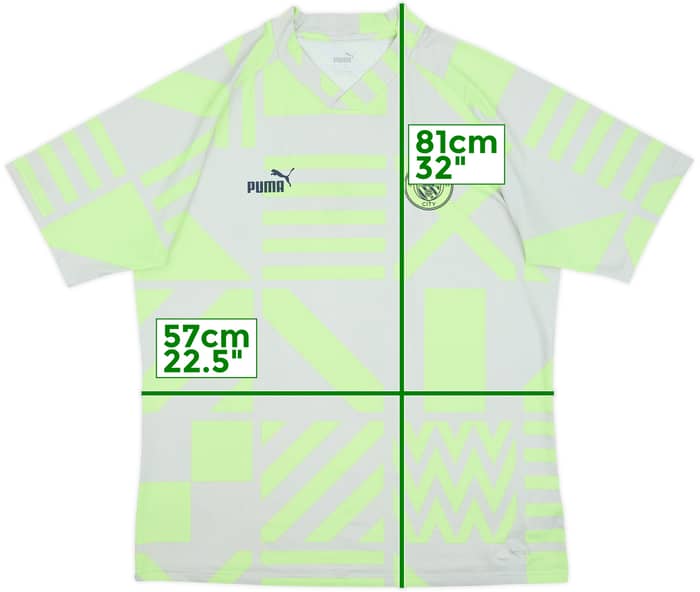 2022-23 Manchester City Puma Camiseta de entrenamiento - 9/10 - (XL)
