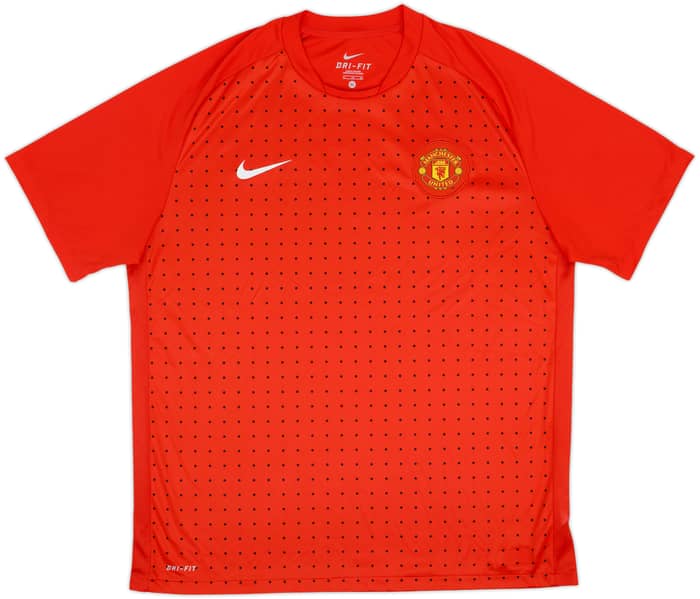 2011-12 Manchester United Nike Training Shirt - 9/10 - (XL)