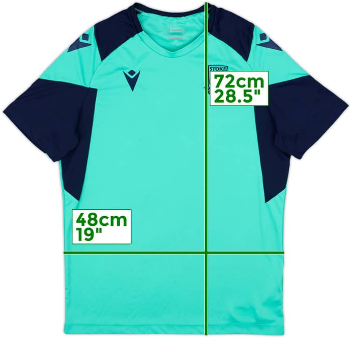 2019-20 Stoke City Macron Training Shirt - 7/10 - (L)
