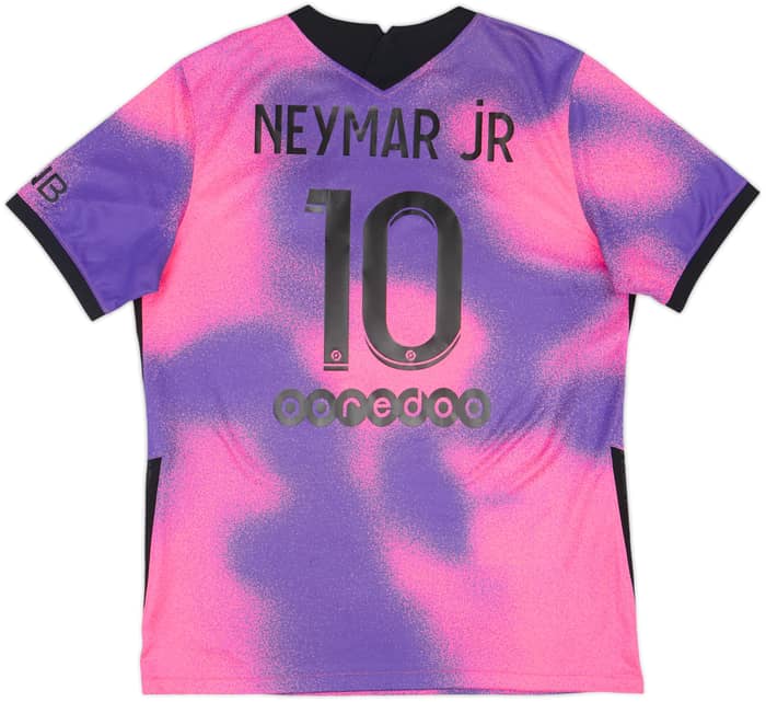 2020-21 Paris Saint-Germain Fourth Shirt Neymar Jr #10 - 8/10 - (L)