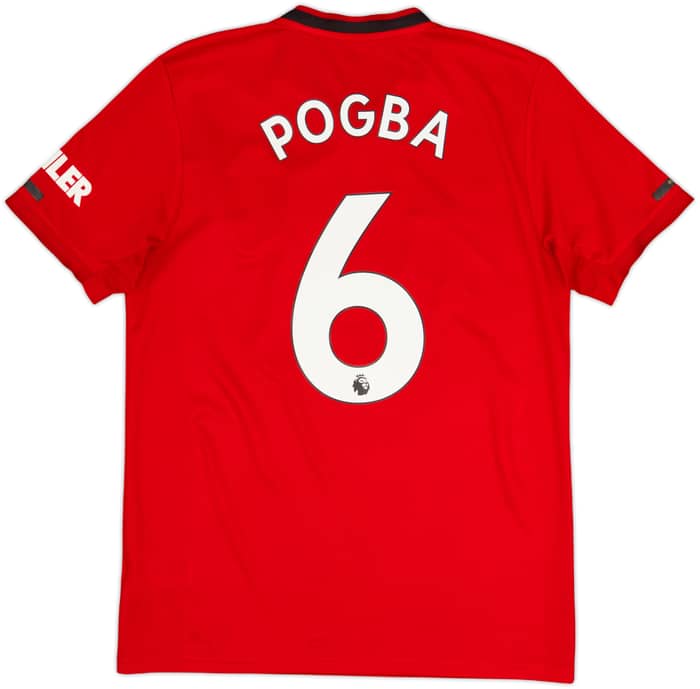 2019-20 Manchester United Home Shirt Pogba #6 - 5/10 - (M)