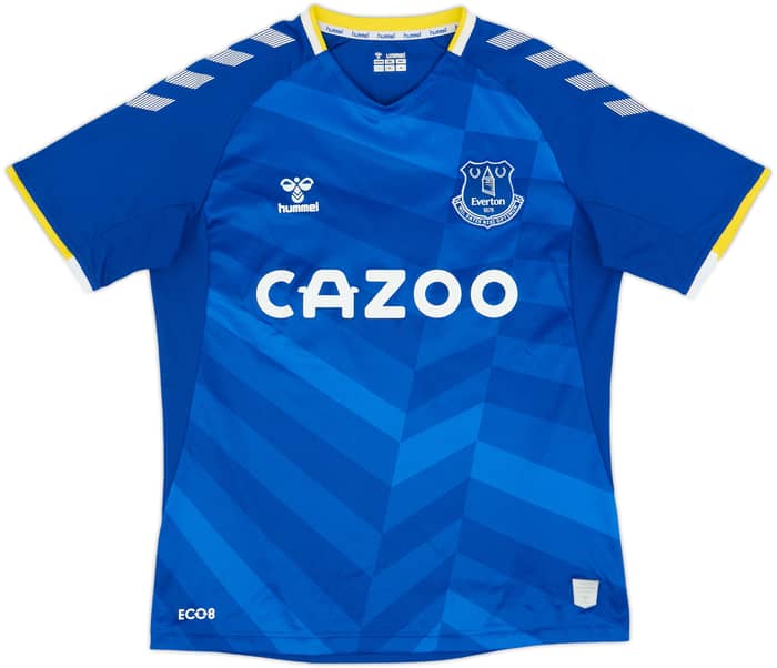 2021-22 Everton Home Shirt Calvert-Lewin #9 - 8/10 - (L)