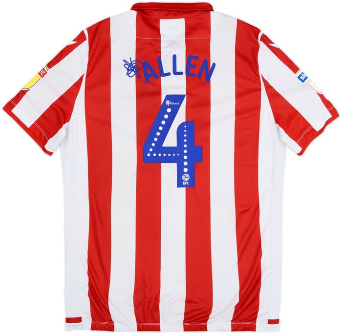 2019-20 Stoke City Home Shirt Allen #4 - 6/10 - (XXL)