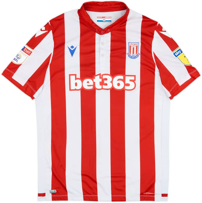 2019-20 Stoke City Home Shirt Allen #4 - 6/10 - (XXL)