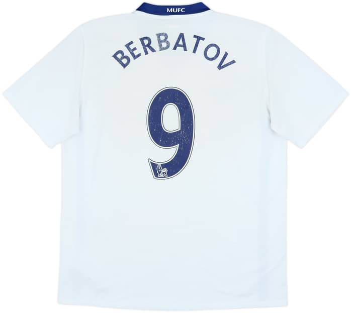 2008-10 Manchester United Away Shirt Berbatov #9 - 5/10 - (L)