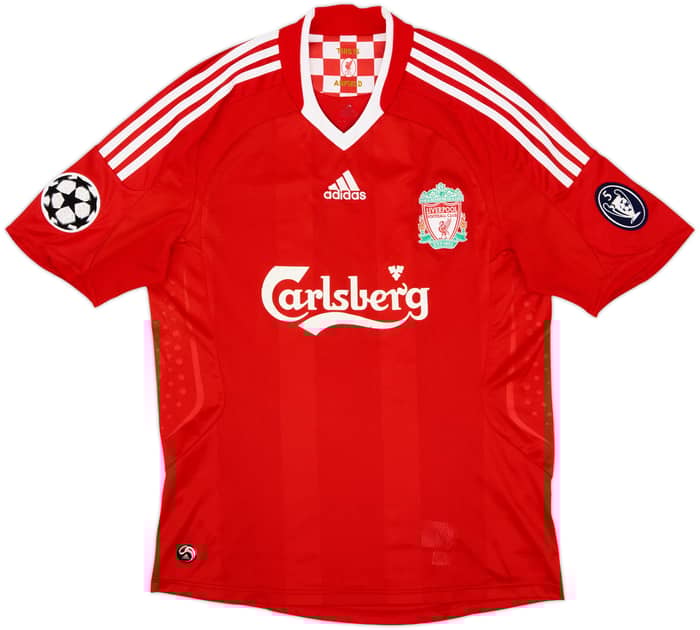 2008-10 Liverpool Home Shirt Alonso #14 - 6/10 - (M)