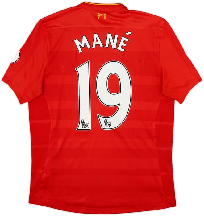 2016-17 Liverpool Home Shirt Mane #19 - 7/10 - (L)
