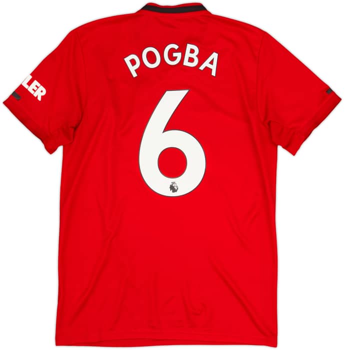 2019-20 Manchester United Home Shirt Pogba #6 - 5/10 - (M)