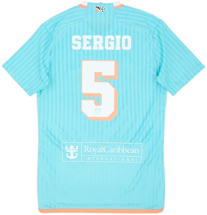2024-25 Inter Miami Third Shirt Sergio #5 - 9/10 - (S)