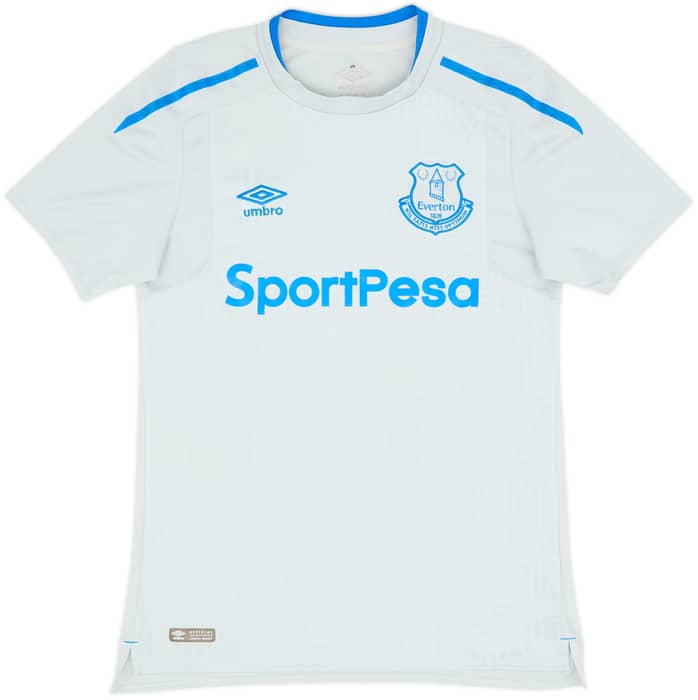 2017-18 Everton Away Shirt Baines #3 - 8/10 - (S)