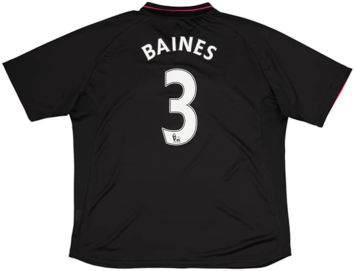 2009-10 Everton Away Shirt Baines #3 - 8/10 - (XL)