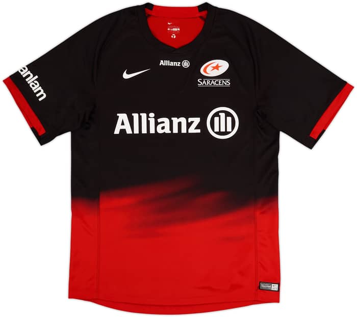 2014-15 Saracens Home Shirt - 8/10 - (S)
