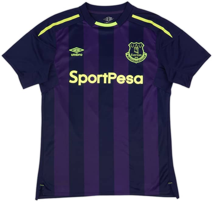 2017-18 Everton Third Shirt Baines #3 - 8/10 - (M)