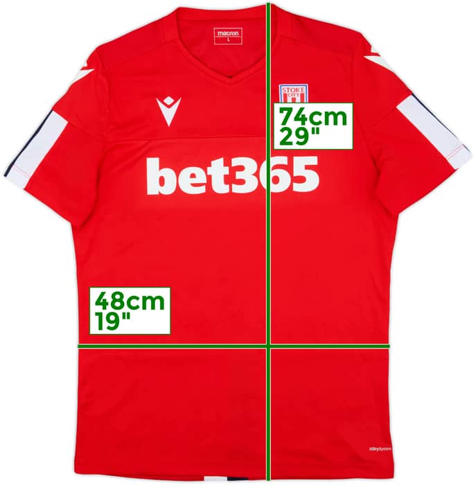 2022-23 Stoke City Macron Training Shirt - 10/10 - (L)