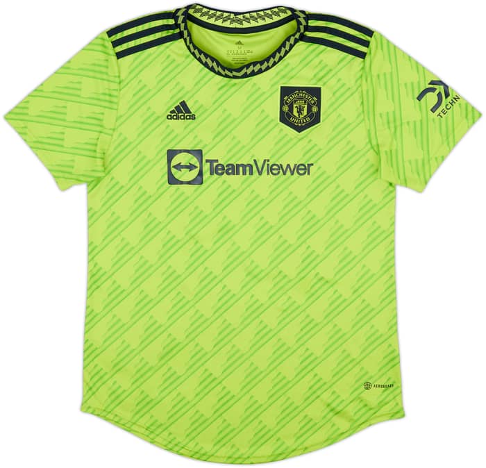 2022-23 Manchester United Third Shirt Garnacho #49 - 9/10 - (Women's M)