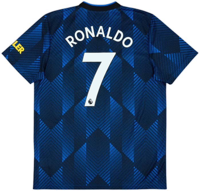 2021-22 Manchester United Third Shirt Ronaldo #7 - 8/10 - (L)