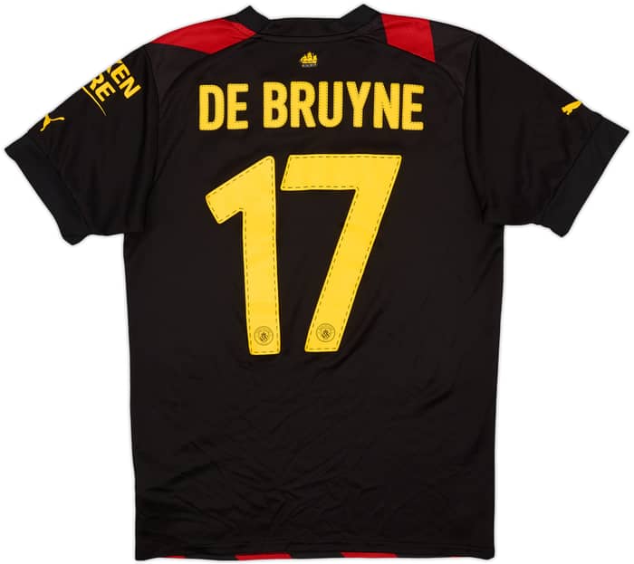 2022-23 Manchester City Away Shirt De Bruyne #17 - 6/10 - (S)