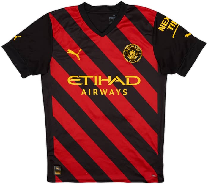 2022-23 Manchester City Away Shirt De Bruyne #17 - 6/10 - (S)